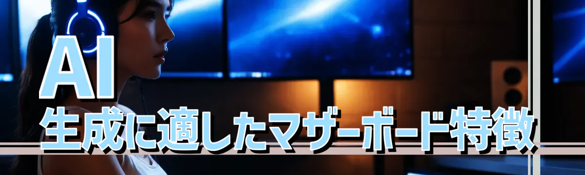 AI 生成に適したマザーボード特徴