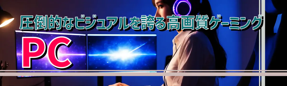 圧倒的なビジュアルを誇る高画質ゲーミングPC
