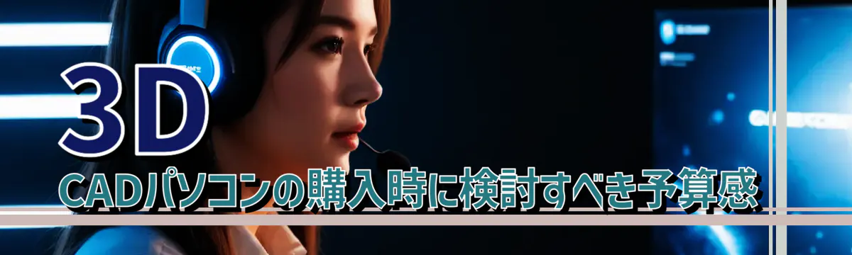 3D CADパソコンの購入時に検討すべき予算感