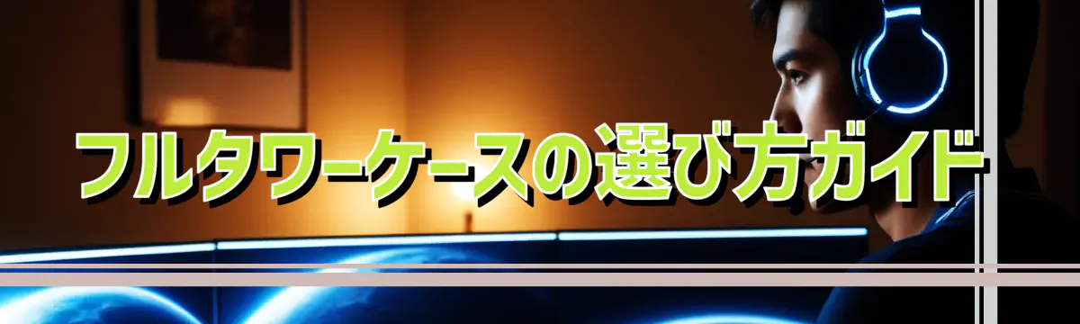 フルタワーケースの選び方ガイド
