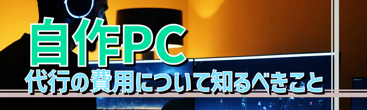 自作PC代行の費用について知るべきこと
