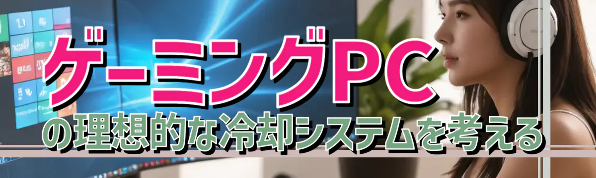 ゲーミングPCの理想的な冷却システムを考える