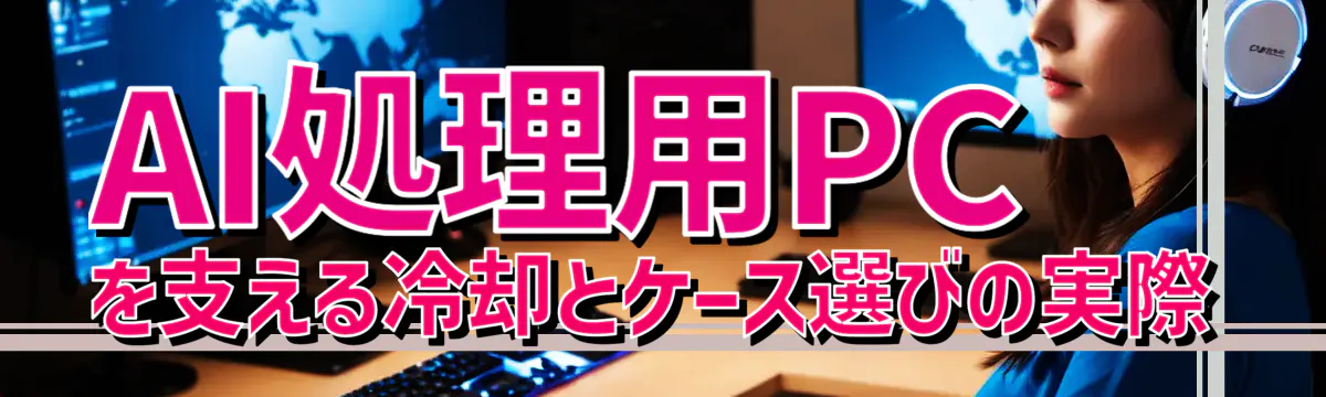 AI処理用PCを支える冷却とケース選びの実際