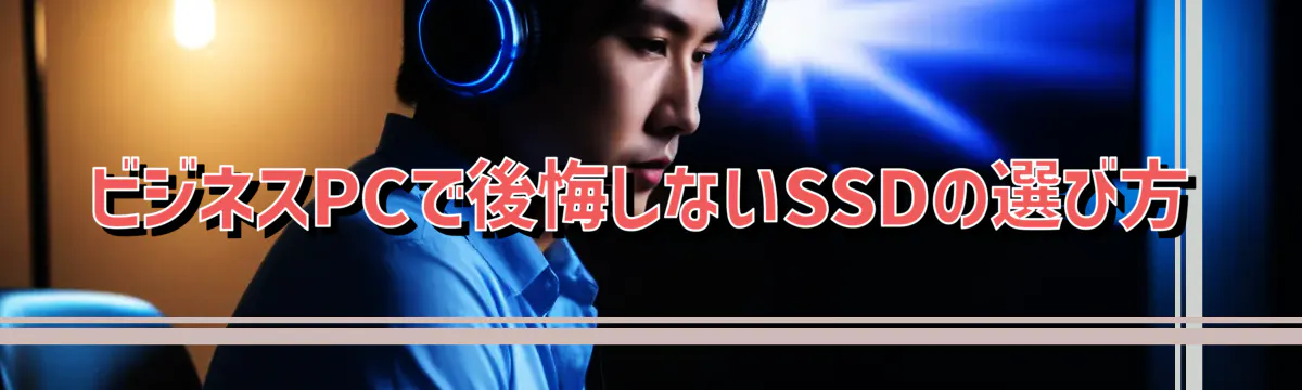 ビジネスPCで後悔しないSSDの選び方