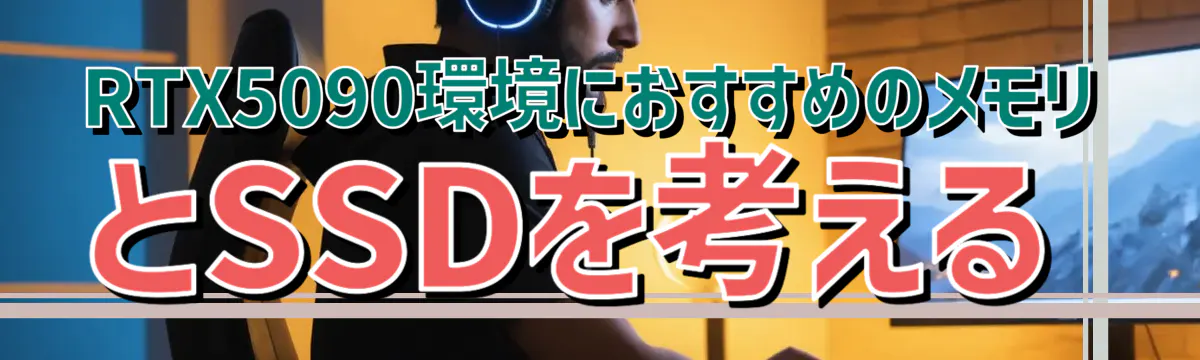 RTX5090環境におすすめのメモリとSSDを考える
