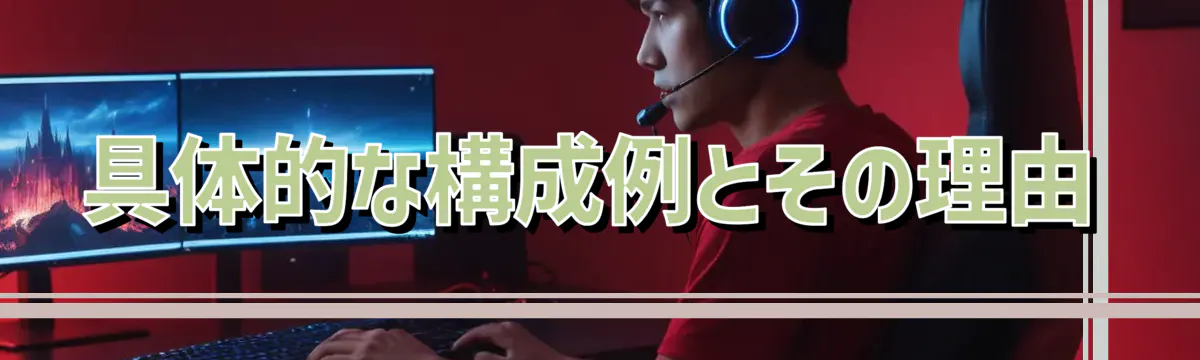 具体的な構成例とその理由