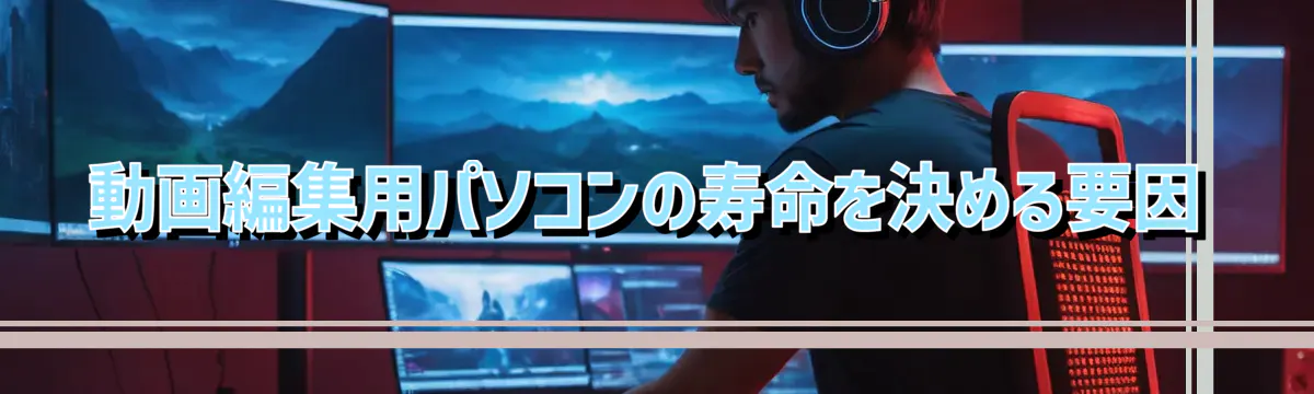 動画編集用パソコンの寿命を決める要因