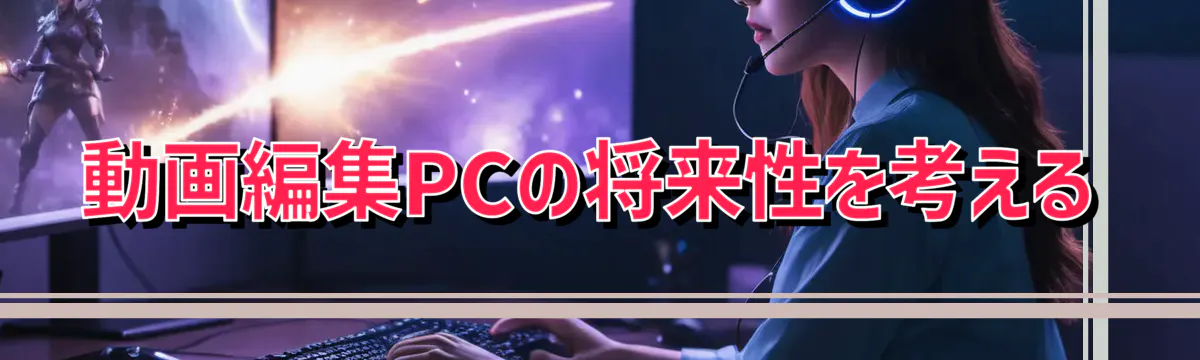 動画編集PCの将来性を考える