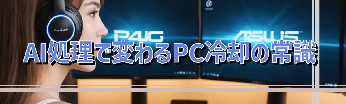 AI処理で変わるPC冷却の常識