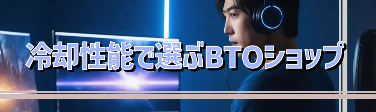 冷却性能で選ぶBTOショップ