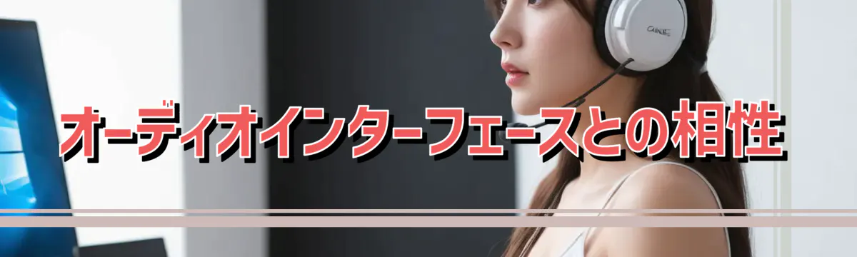 オーディオインターフェースとの相性