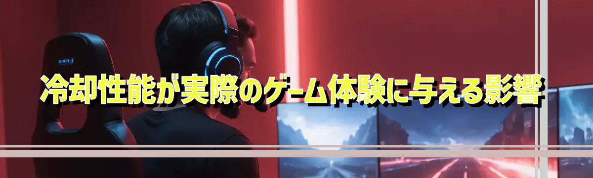 冷却性能が実際のゲーム体験に与える影響
