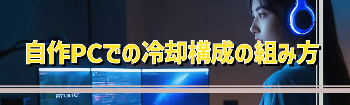 自作PCでの冷却構成の組み方