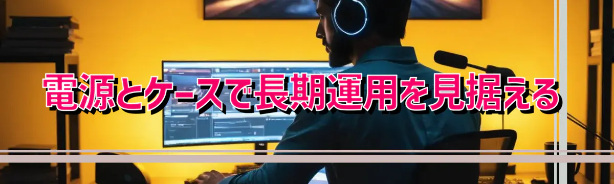 電源とケースで長期運用を見据える