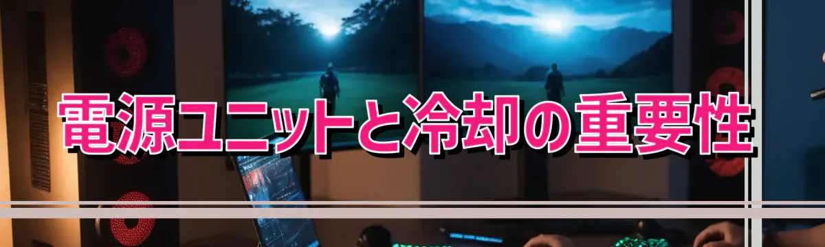 電源ユニットと冷却の重要性