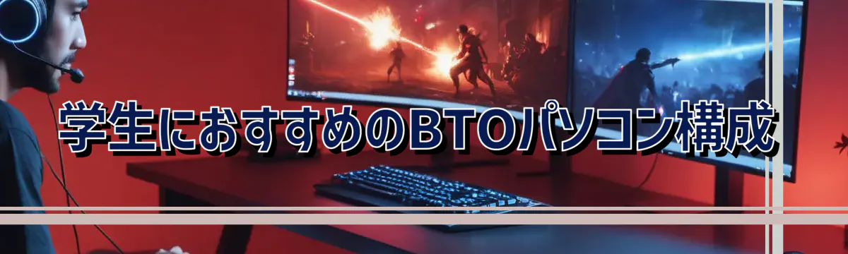 学生におすすめのBTOパソコン構成