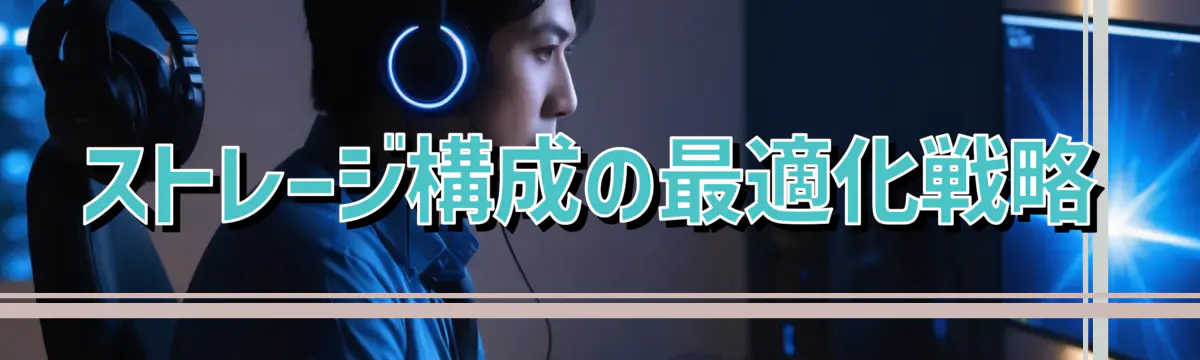 ストレージ構成の最適化戦略