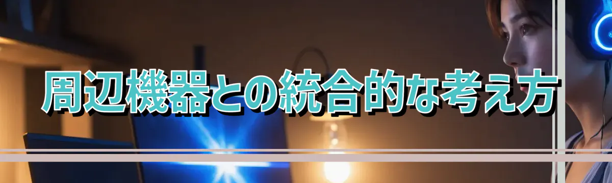 周辺機器との統合的な考え方