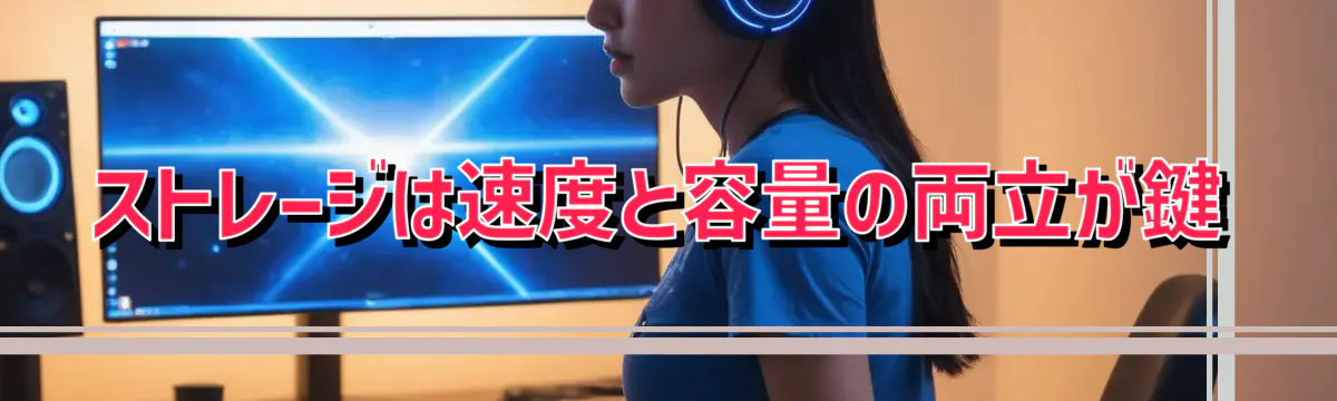 ストレージは速度と容量の両立が鍵