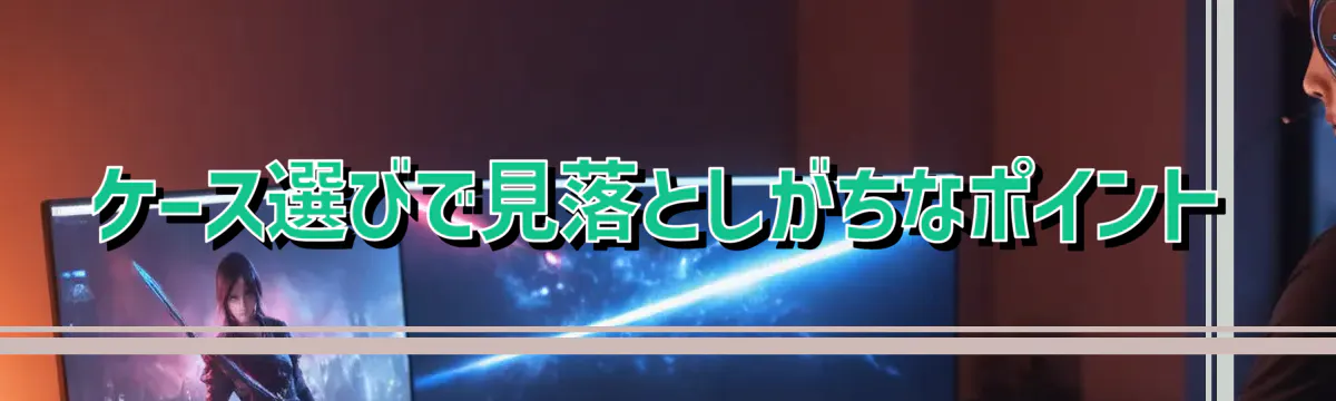 ケース選びで見落としがちなポイント