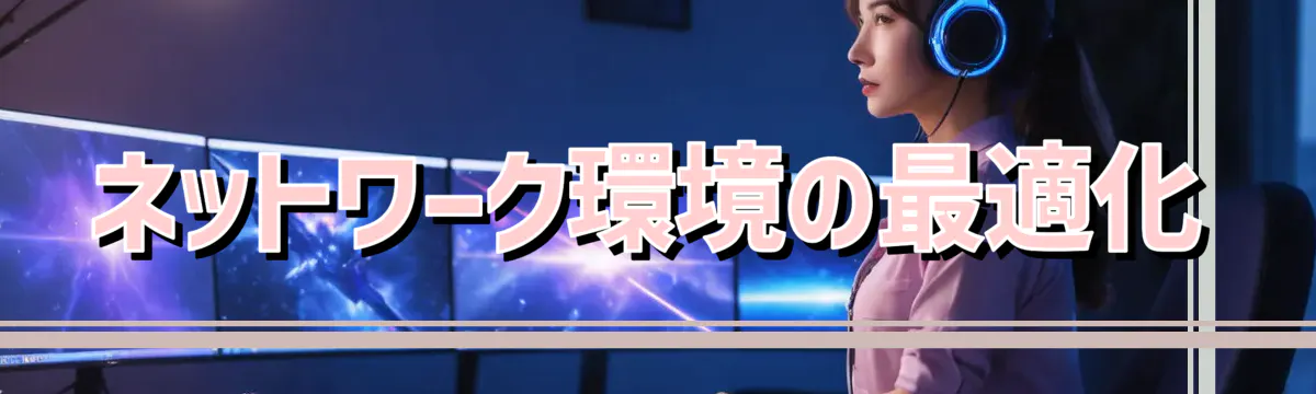 ネットワーク環境の最適化