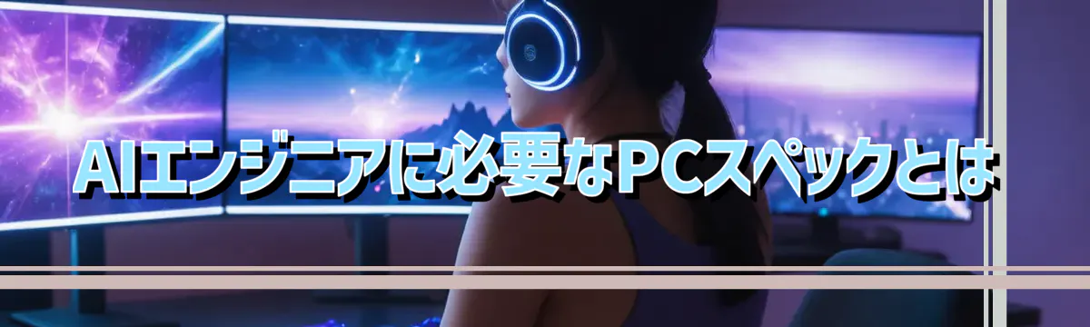 AIエンジニアに必要なPCスペックとは