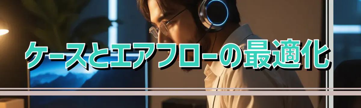 ケースとエアフローの最適化