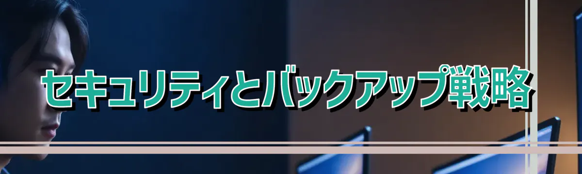 セキュリティとバックアップ戦略