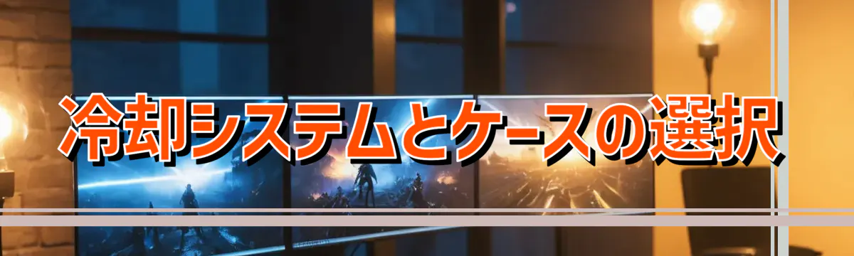 冷却システムとケースの選択