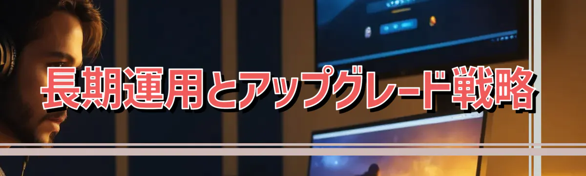 長期運用とアップグレード戦略