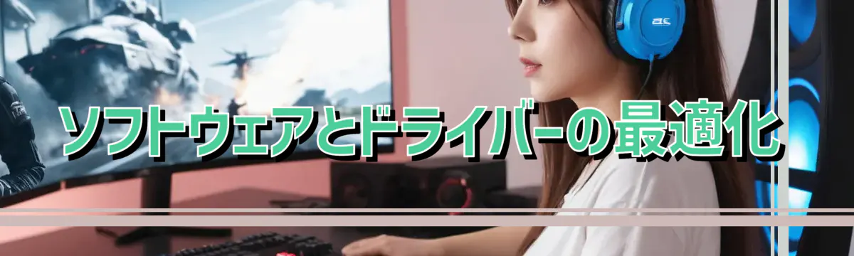 ソフトウェアとドライバーの最適化
