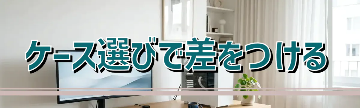 ケース選びで差をつける