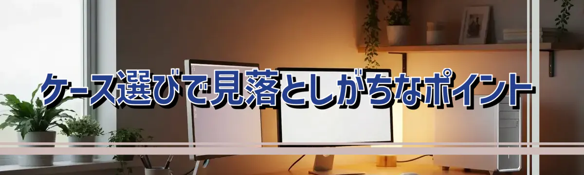 ケース選びで見落としがちなポイント