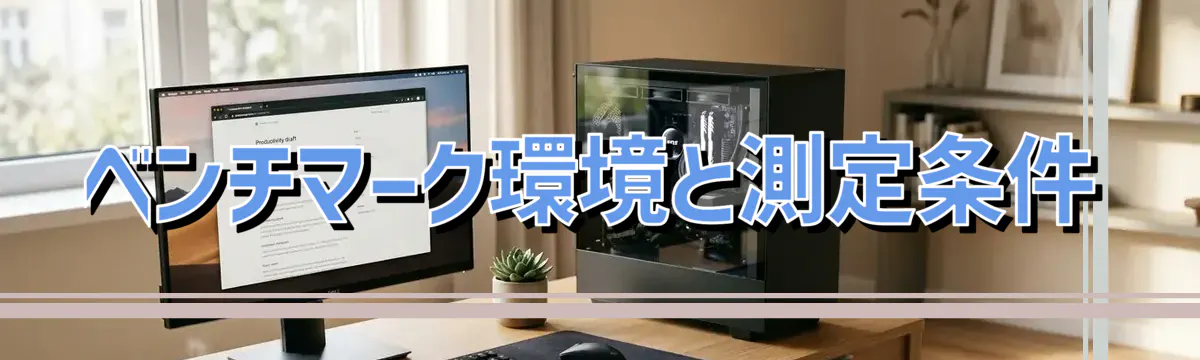 ベンチマーク環境と測定条件