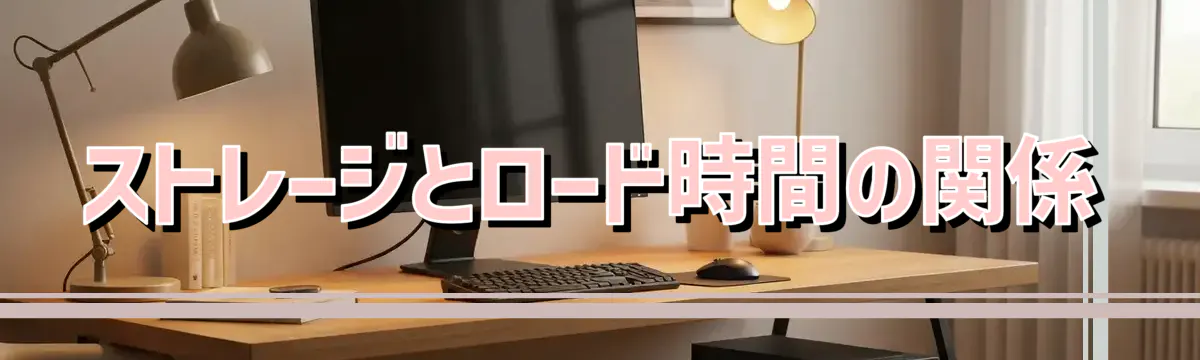ストレージとロード時間の関係