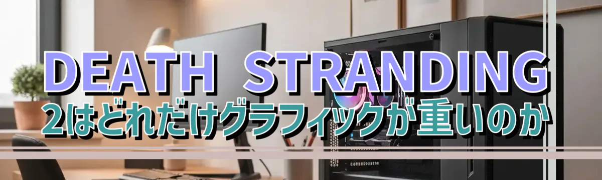 DEATH STRANDING 2はどれだけグラフィックが重いのか